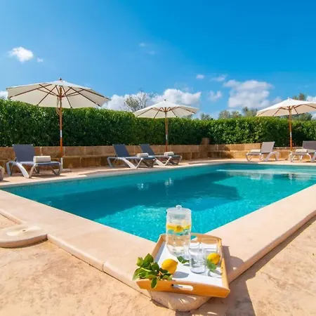 Traditional House Casa Binitaref With Pool In * Sineu (Mallorca)