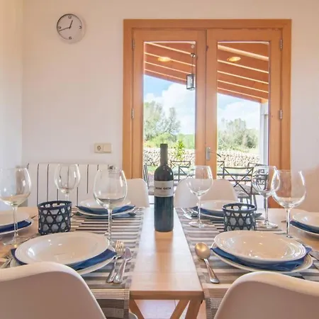 Traditional House Casa Binitaref With Pool In * Sineu (Mallorca)