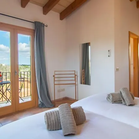 Traditional House Casa Binitaref With Pool In * Sineu (Mallorca)